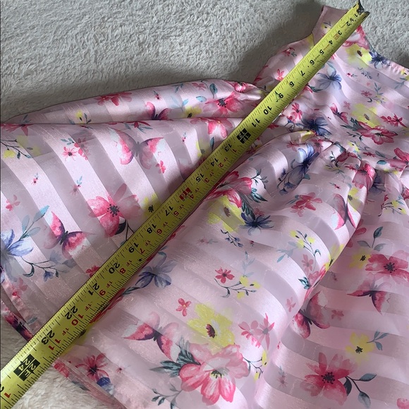 Primark Pink & Yellow Floral Dress 4/5 *Small Flaw - Picture 11 of 14